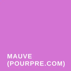 Mauve Pourpre.com #D473D4