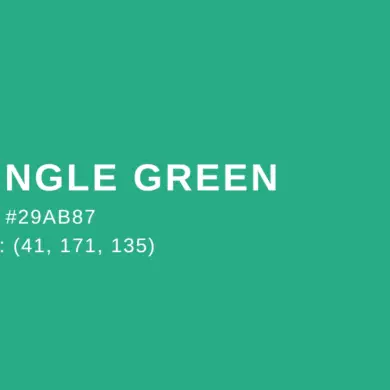Farbe Jungle Green
