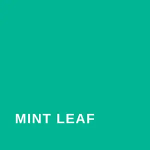 Farbe Mint Leaf #00B694
